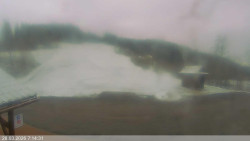 Dolní část sjezdovky