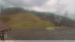 Dolní část sjezdovky