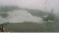 Dolní část sjezdovky