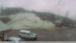 Dolní část sjezdovky