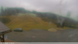 Dolní část sjezdovky