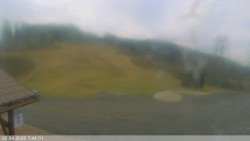 Dolní část sjezdovky