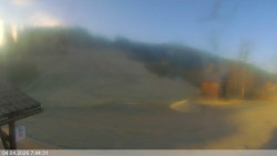 Dolní část sjezdovky