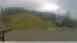 Dolní část sjezdovky