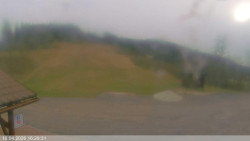 Dolní část sjezdovky