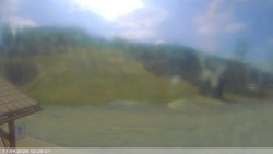 Dolní část sjezdovky