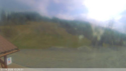 Dolní část sjezdovky