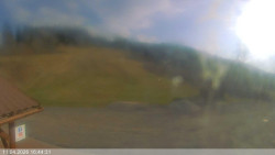 Dolní část sjezdovky