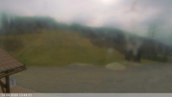 Dolní část sjezdovky