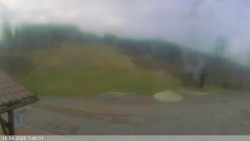 Dolní část sjezdovky