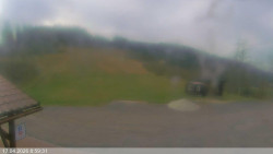 Dolní část sjezdovky