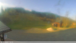 Dolní část sjezdovky