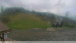 Dolní část sjezdovky