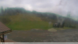 Dolní část sjezdovky