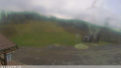 Dolní část sjezdovky