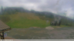 Dolní část sjezdovky