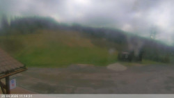 Dolní část sjezdovky