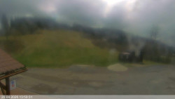 Dolní část sjezdovky