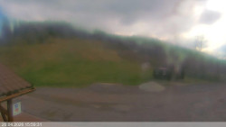 Dolní část sjezdovky