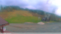 Dolní část sjezdovky