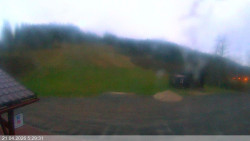 Dolní část sjezdovky