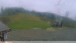 Dolní část sjezdovky