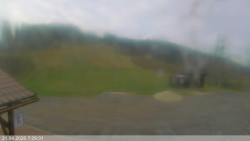 Dolní část sjezdovky