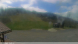 Dolní část sjezdovky