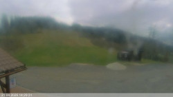 Dolní část sjezdovky