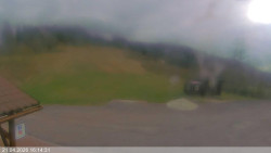 Dolní část sjezdovky