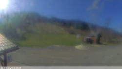 Dolní část sjezdovky