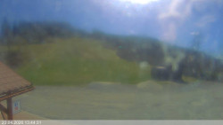 Dolní část sjezdovky