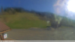 Dolní část sjezdovky