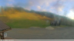 Dolní část sjezdovky