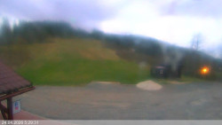 Dolní část sjezdovky