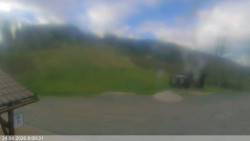 Dolní část sjezdovky