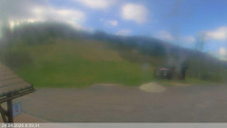 Dolní část sjezdovky