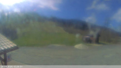 Dolní část sjezdovky