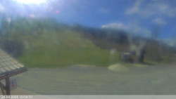 Dolní část sjezdovky