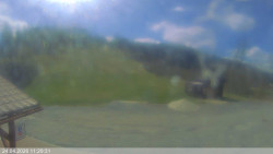 Dolní část sjezdovky