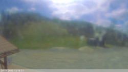 Dolní část sjezdovky