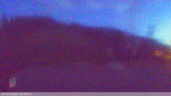 Dolní část sjezdovky