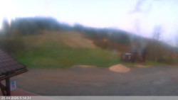 Dolní část sjezdovky