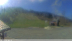 Dolní část sjezdovky