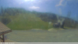 Dolní část sjezdovky