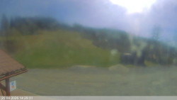 Dolní část sjezdovky