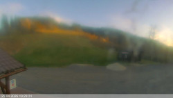 Dolní část sjezdovky