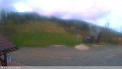 Dolní část sjezdovky