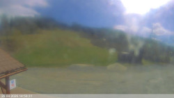 Dolní část sjezdovky