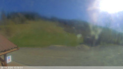 Dolní část sjezdovky